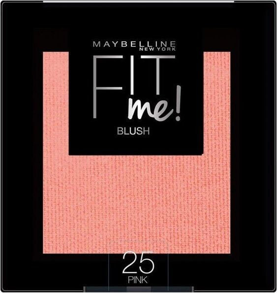 Maybelline MAYBELLINEFit Me Blush roz do policzkow 25 Pink  Компактные розовые румяна 5 г