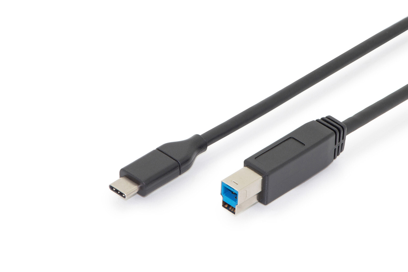 ASSMANN Electronic AK-300149-018-S USB кабель 1,8 m 2.0 USB C USB B Черный