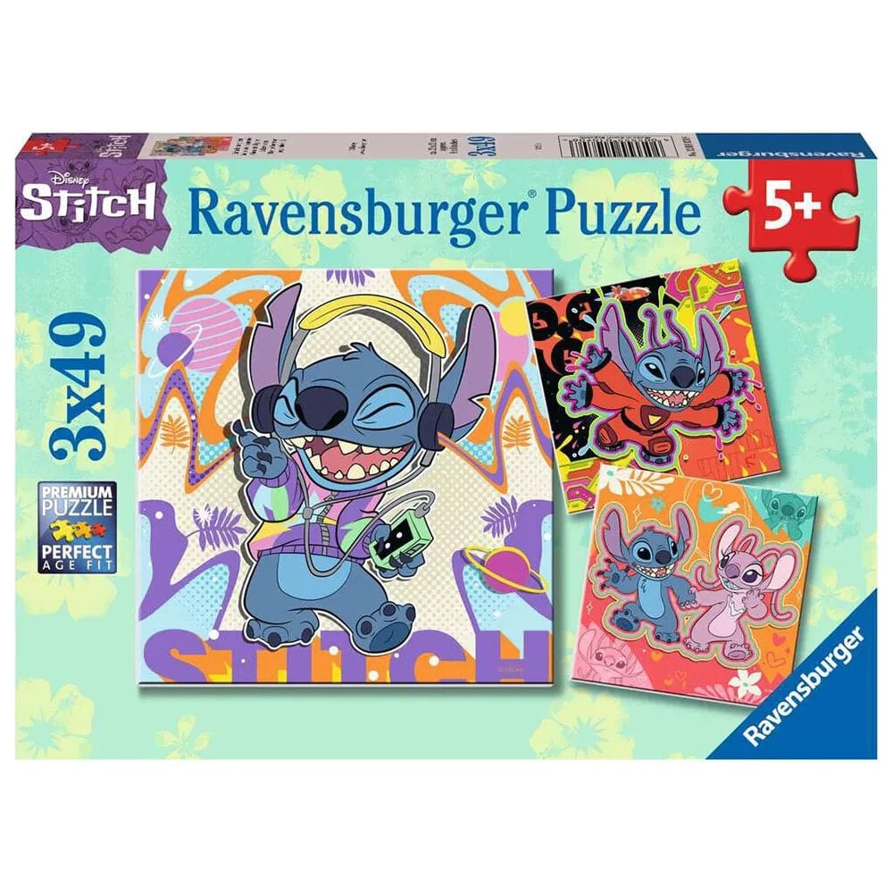 RAVENSBURGER Stich 3x49 Pieces puzzle