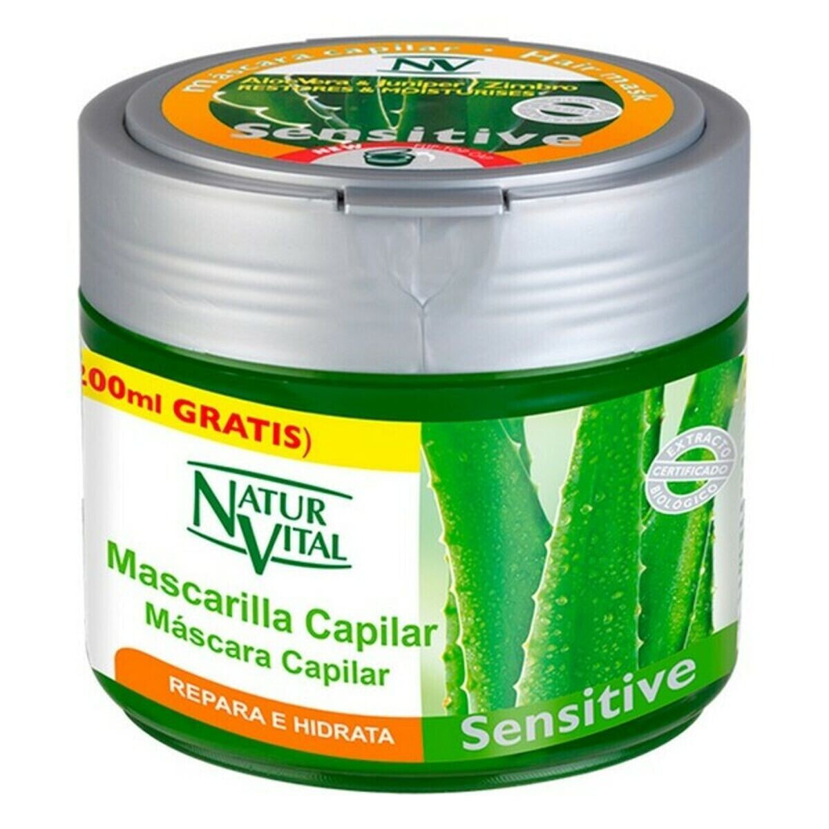 Восстанавливающая капиллярная маска Sensitive Naturaleza y Vida Mascarilla Repara E Hidrata (500 ml) 500 ml