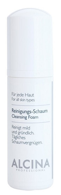 Alcina Reinigungs-Schaum Cleansing Foam Глубоко очищающая пенка для умывания всех типов кожи 150 мл