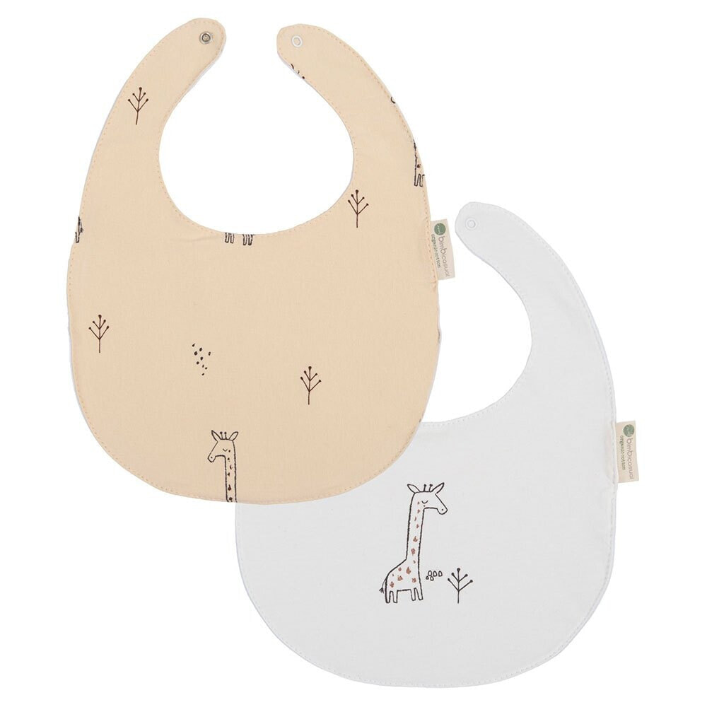 BIMBIDREAMS Giraffe Set 2 Bibs