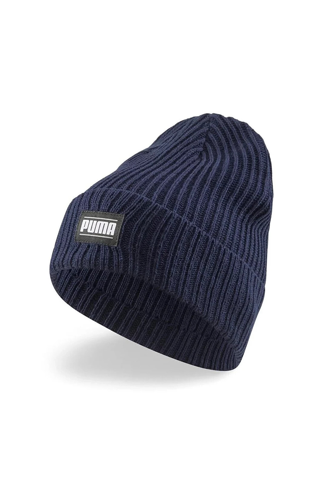 024038 02 Ribbed Classic Cuff Beanie Lacivert Bere