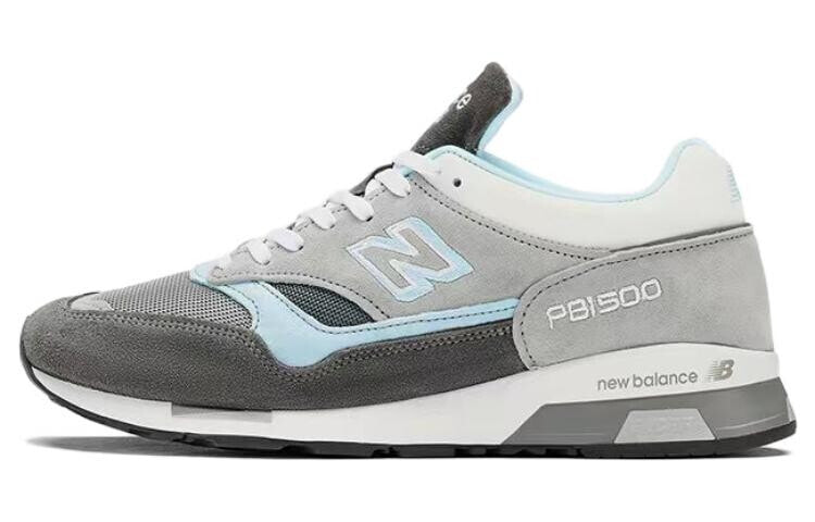 PaperBoy x beams x New Balance NB 1500 潮流复古休闲 鸳鸯鞋面 低帮 跑步鞋 男女同款 灰蓝 英产 / Кроссовки New Balance M1500BMS