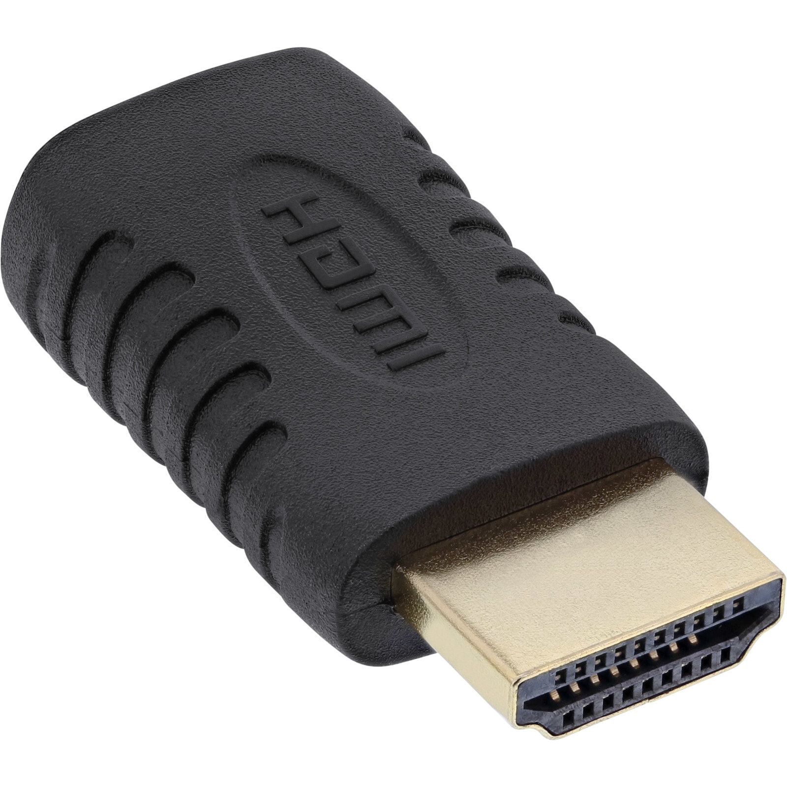 InLine 17691G кабельный разъем/переходник HDMI A HDMI C Черный