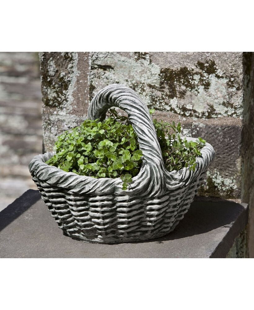 Campania International basket Planter with Handle