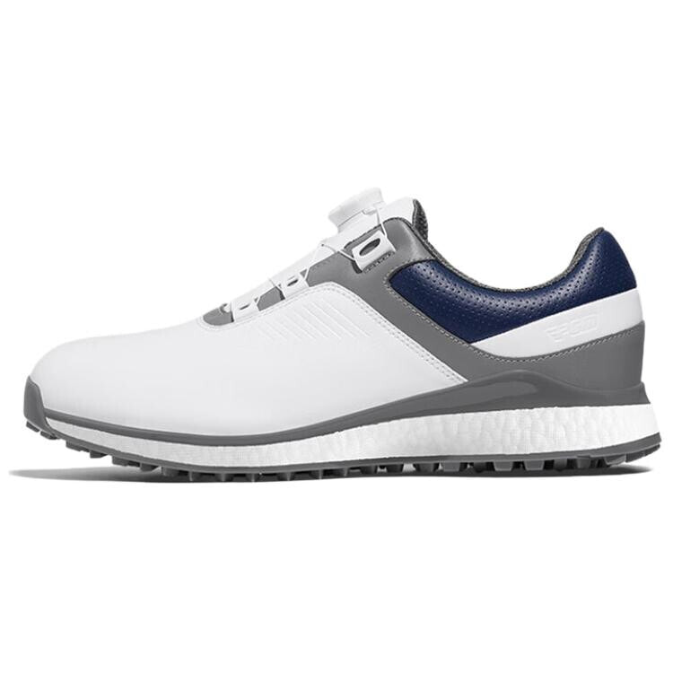 PGM Golf Shoes Men Low-Top White Gray Blue