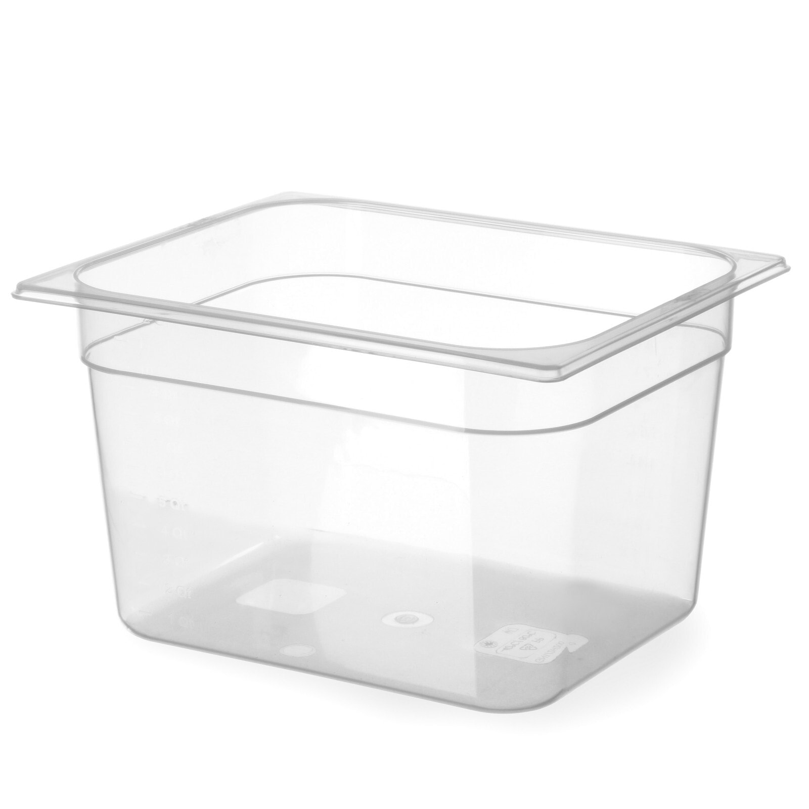 Gastronomy container made of polypropylene GN 1/2, height 200 mm - Hendi 880104