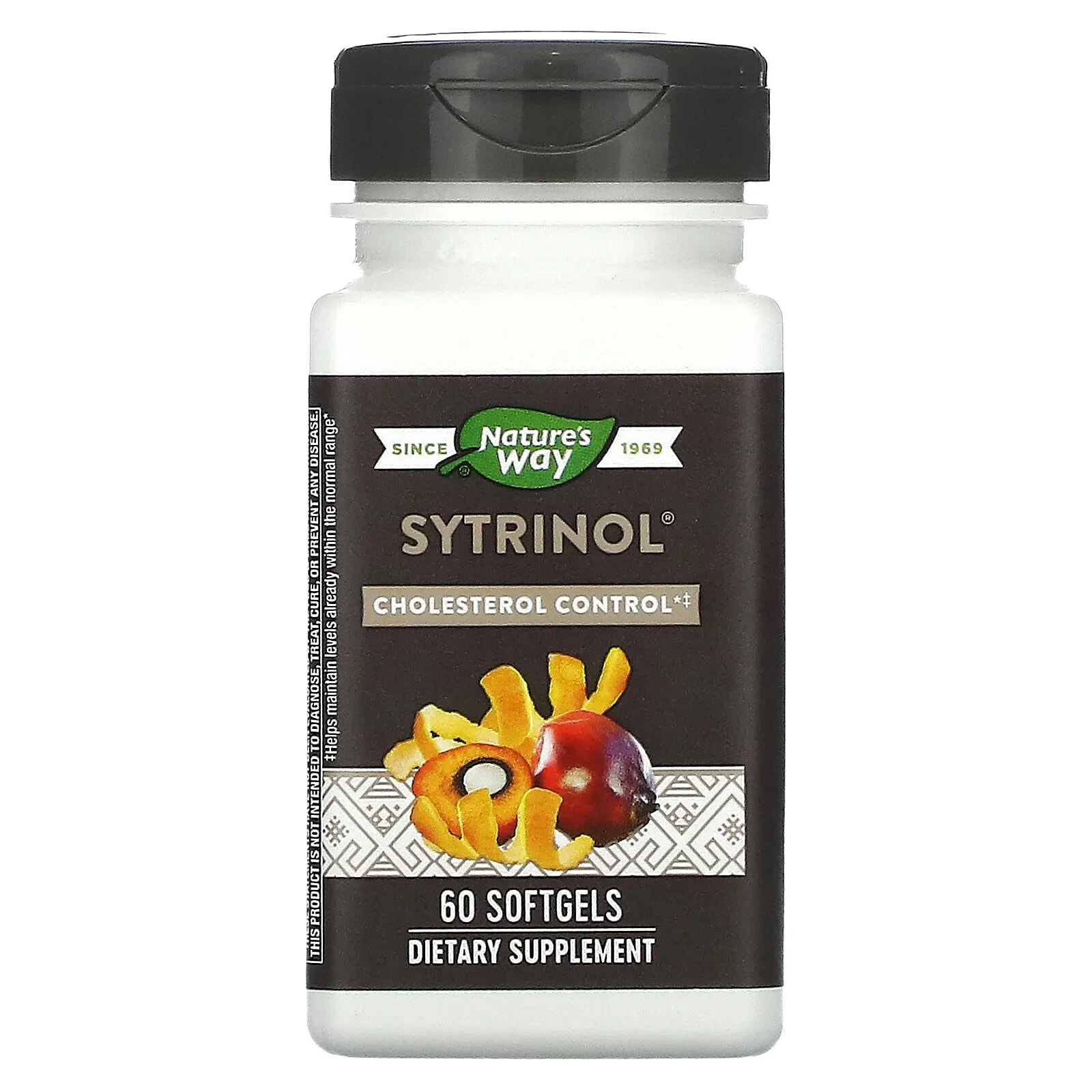 Nature's Way, Sytrinol, контроль холестерина, 60 мягких таблеток