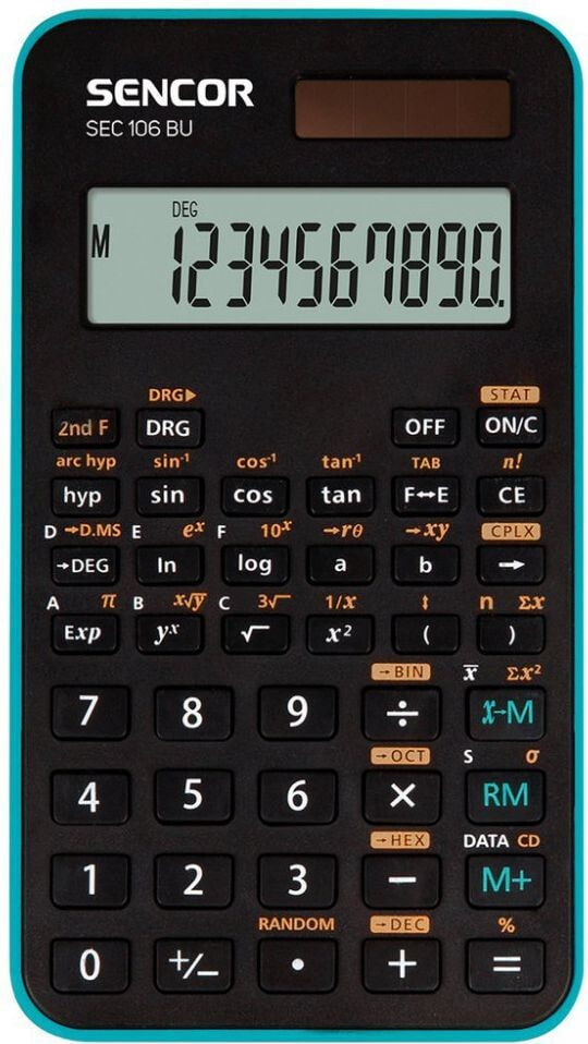 Casio SEC 106 BU . Calculator