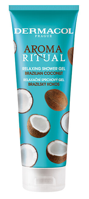 Dermacol Brazilian Coconut Aroma Ritual Расслабляющий гель для душа 250 мл