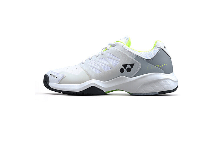 YONEX Tennis Shoes Unisex Low-Top White Lime