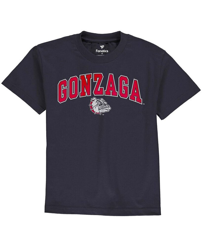 Fanatics big Boys Navy Gonzaga Bulldogs Campus T-shirt