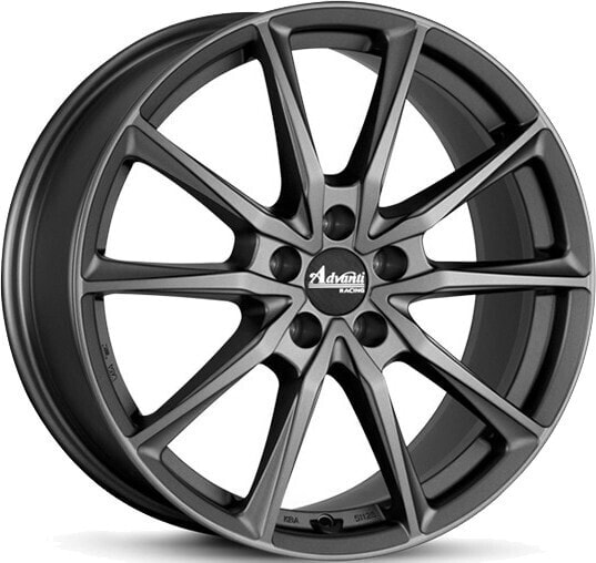 Колесный диск литой Advanti Racing Centurio matt gunmetal 8.5x19 ET40 - LK5/114.3 ML72.6