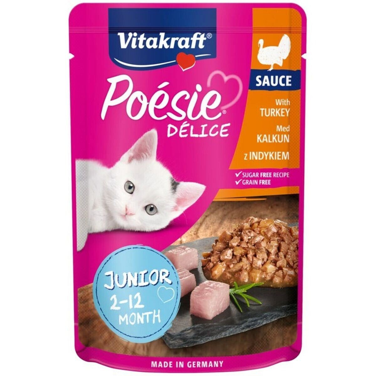 Cat food Vitakraft POESIE DELICE JUNIOR 85 g