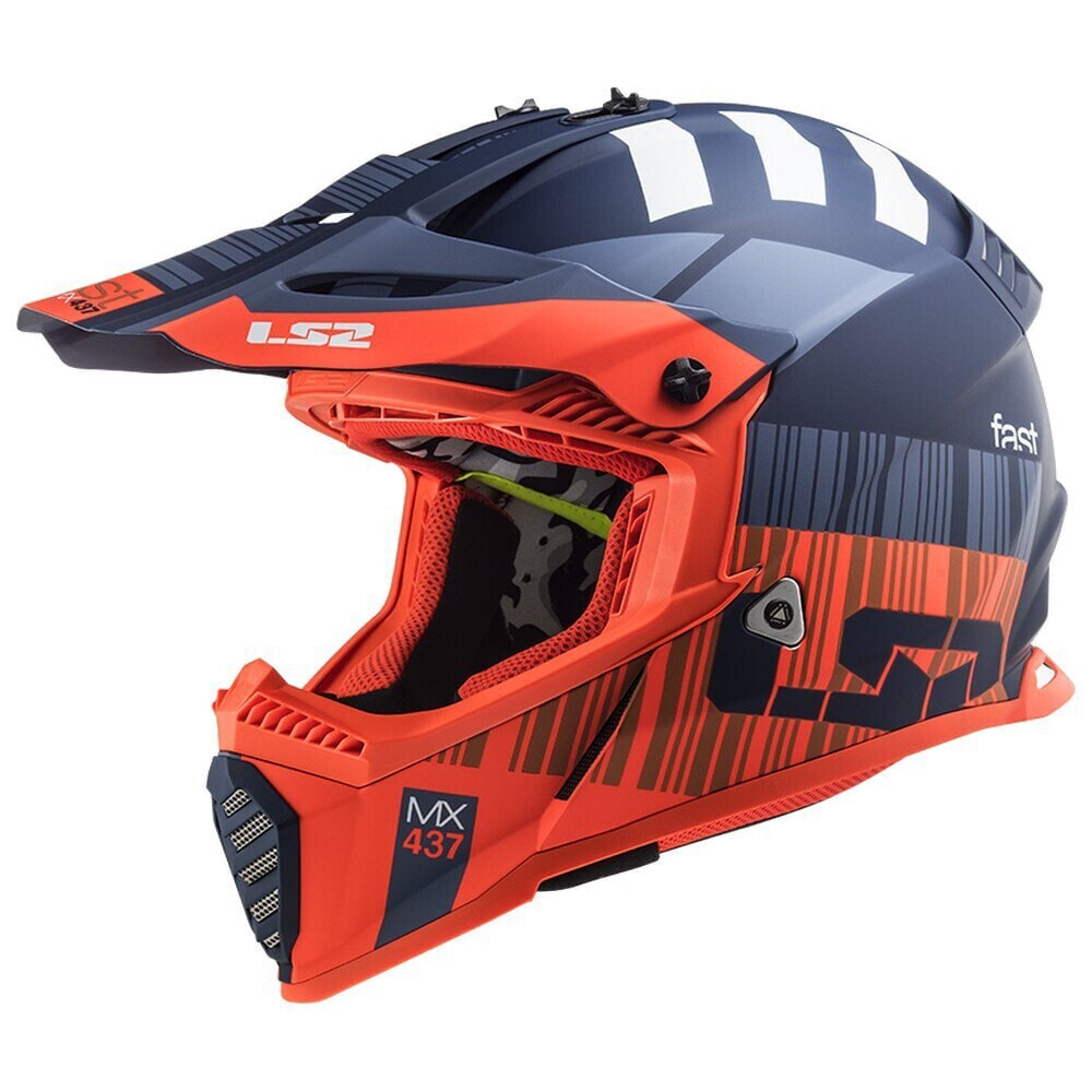 LS2 MX437 Fast Evo XCode off-road helmet