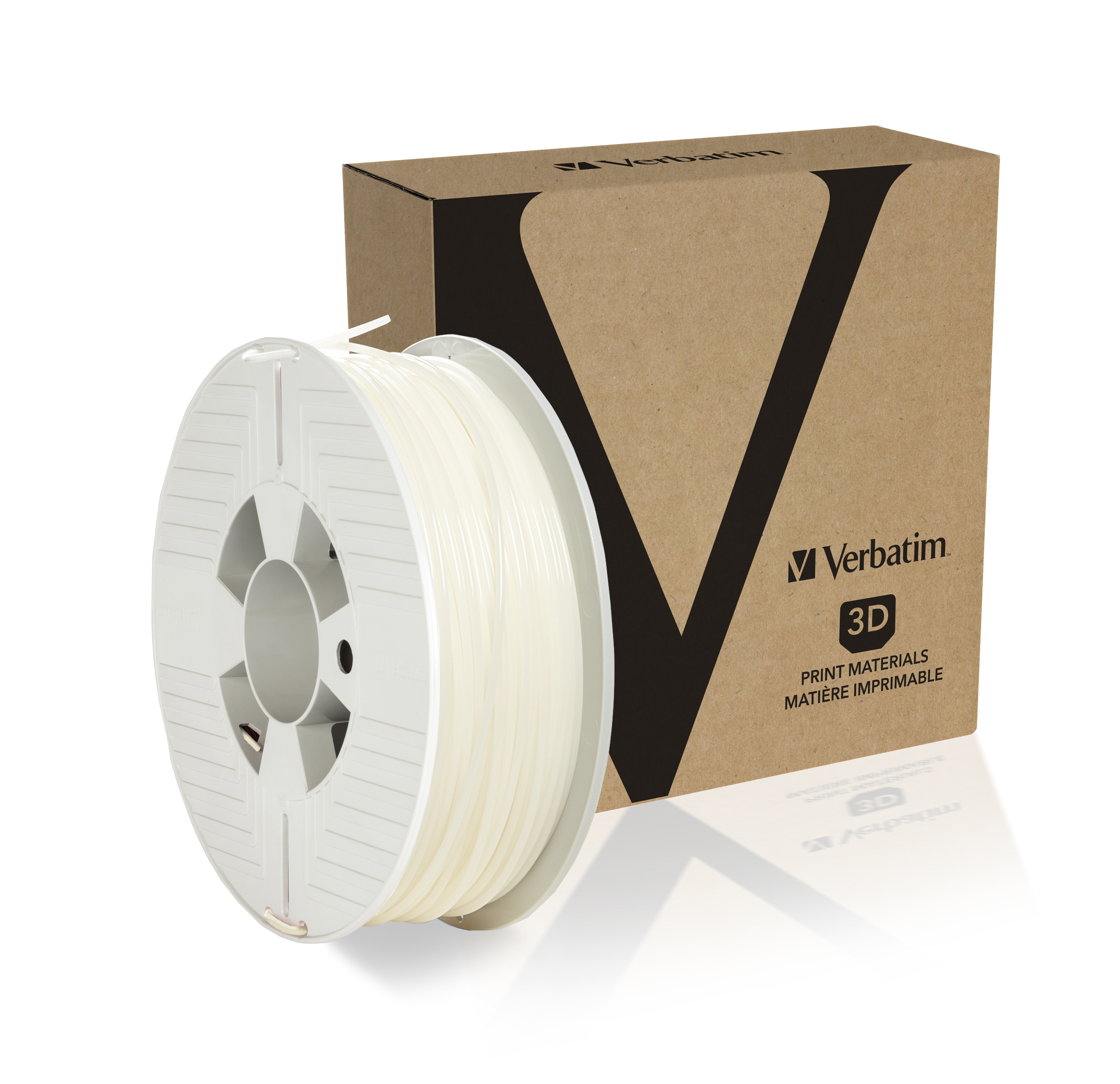 Verbatim 55953 печатный материал для 3D-принтеров Полипропилен (ПП) Белый 500 g