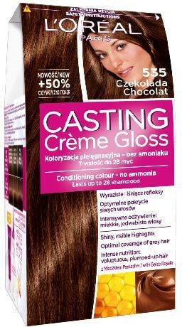 Loreal Paris Casting Creme Gloss 535 Безаммиачная крем-краска для волос, оттенок шоколадный