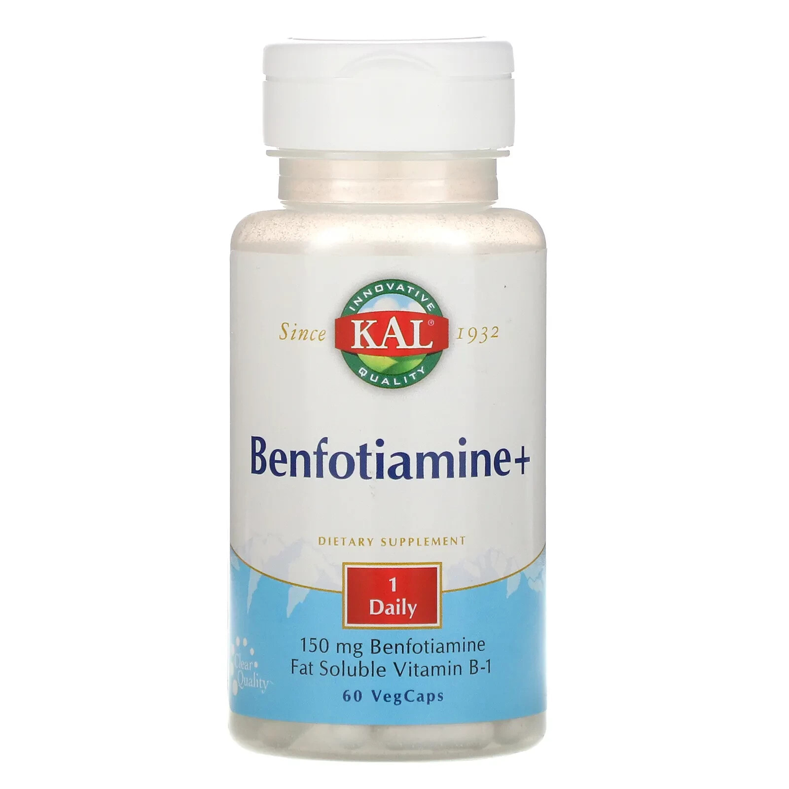 Benfotiamine+, 150 mg, 60 VegCaps