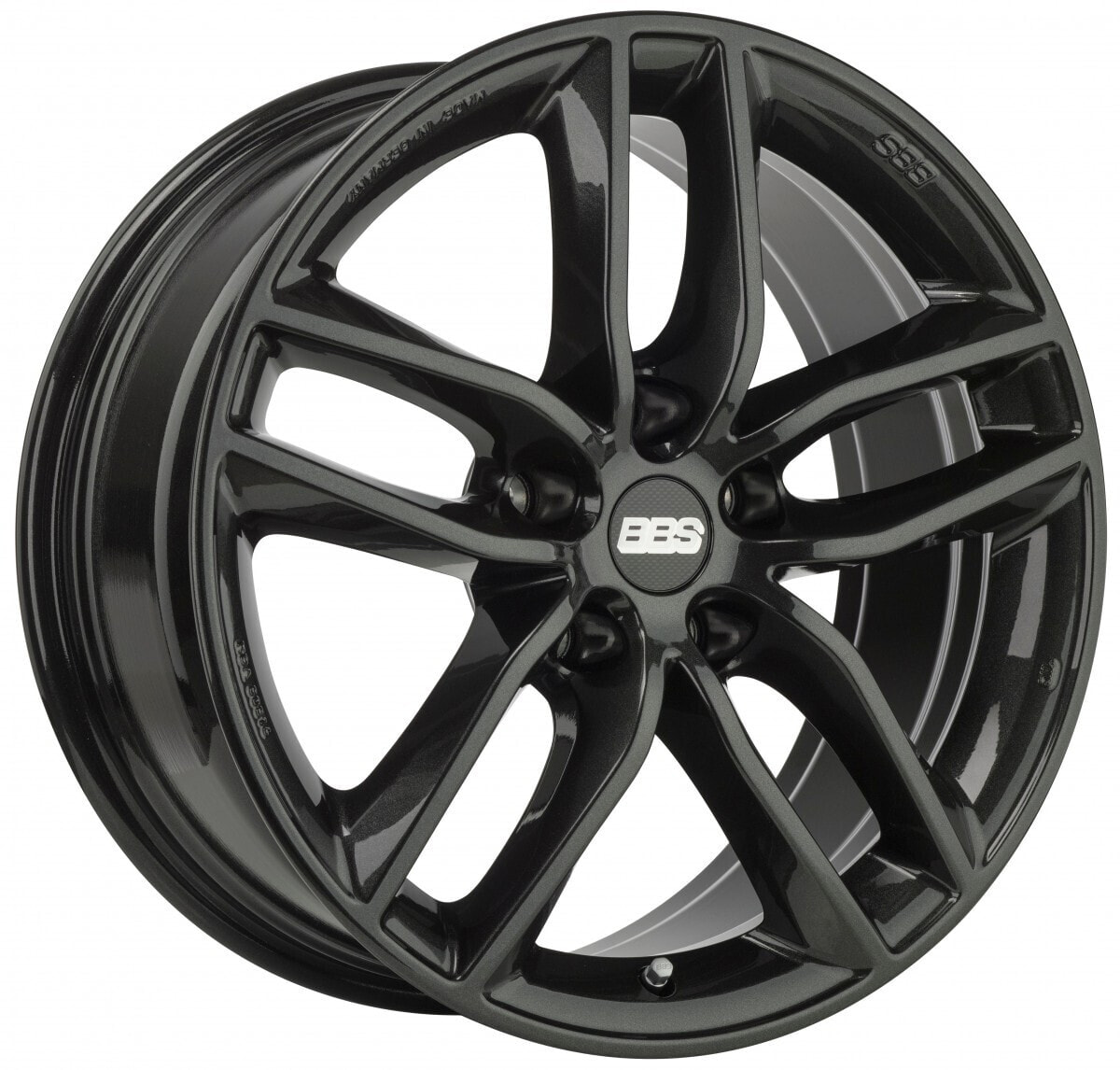 Колесный диск литой BBS SX kristall-schwarz 8x18 ET44 - LK5/112 ML82