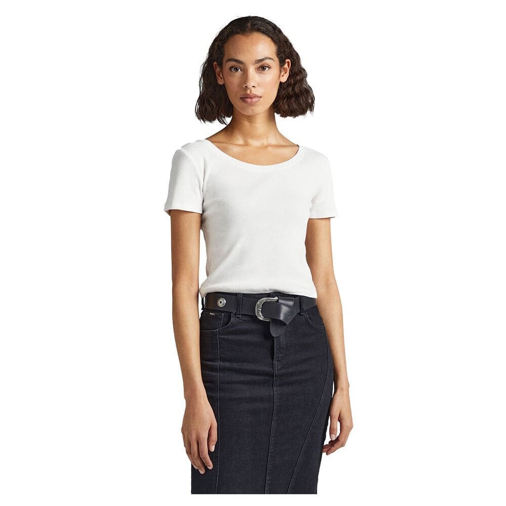 PEPE JEANS Babette Solid Short Sleeve T-Shirt