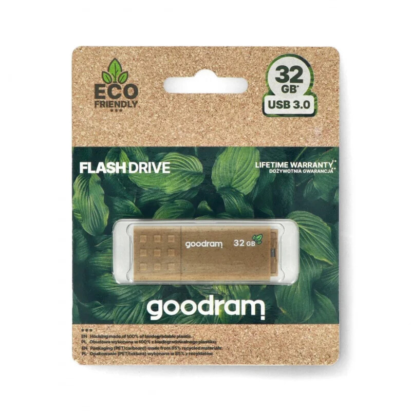GoodRam Flash Drive - USB 3.0 Pendrive - UME3 Eco Friendly - 32GB