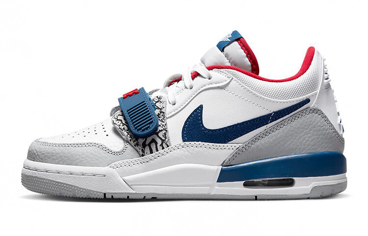 Jordan Legacy 312 Low 低帮 复古篮球鞋 GS 白蓝色 / Кроссовки Jordan Legacy 312 Low GS CD9054-104