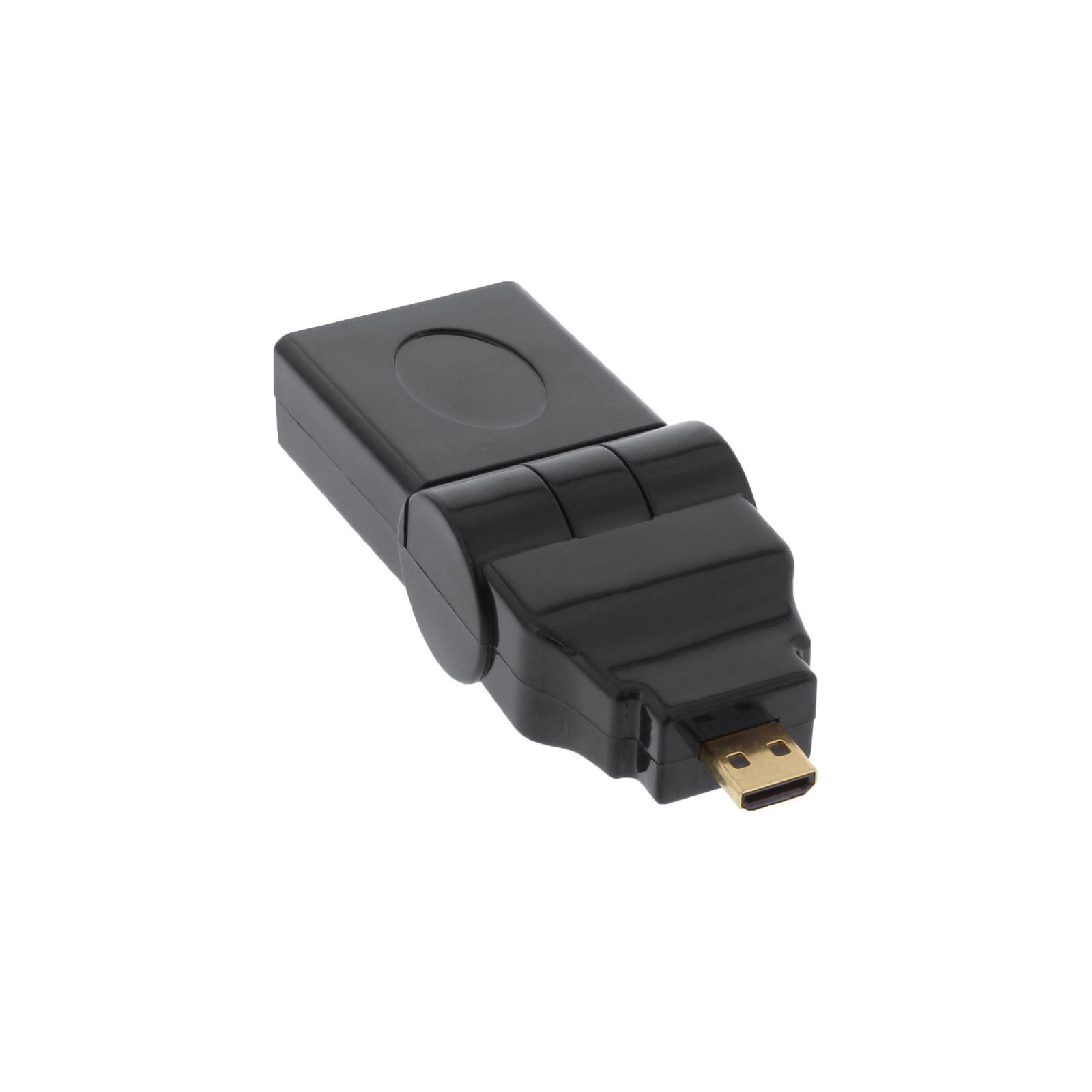 InLine 17690L кабельный разъем/переходник HDMI Черный
