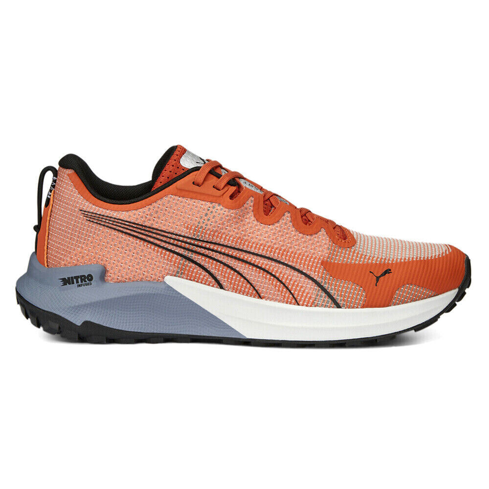 Puma FastTrac Nitro Running Mens Orange Sneakers Athletic Shoes 37704407