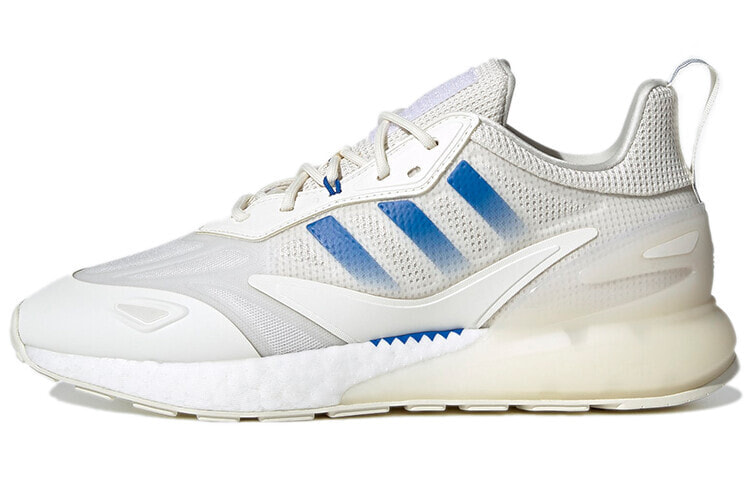 adidas originals ZX 2K BOOST 2.0 耐磨防滑减震 低帮 运动休闲鞋 男女同款 白蓝 / Кроссовки Adidas originals ZX 2K BOOST 2.0 GX1007