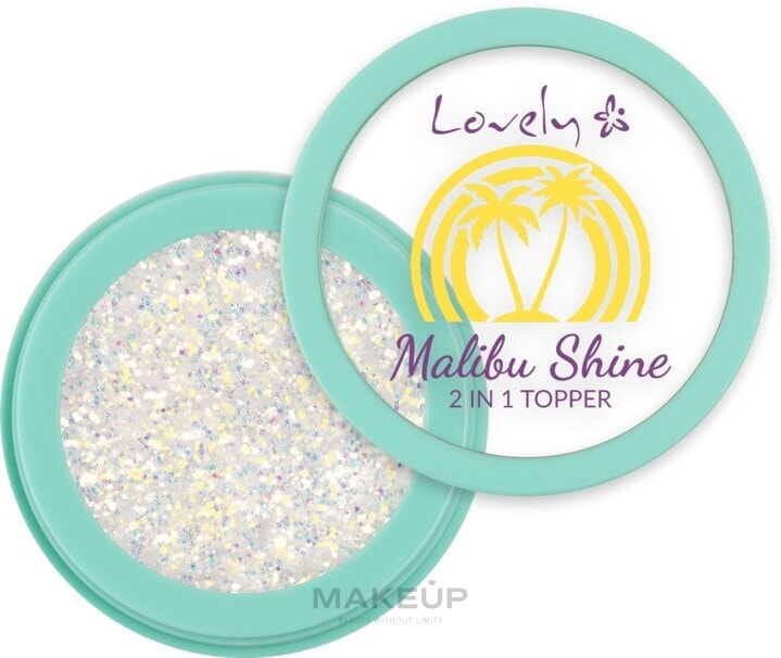 Augen- und Gesichts-Make-up-Topper - Lovely Malibu Shine 2in1 Topper