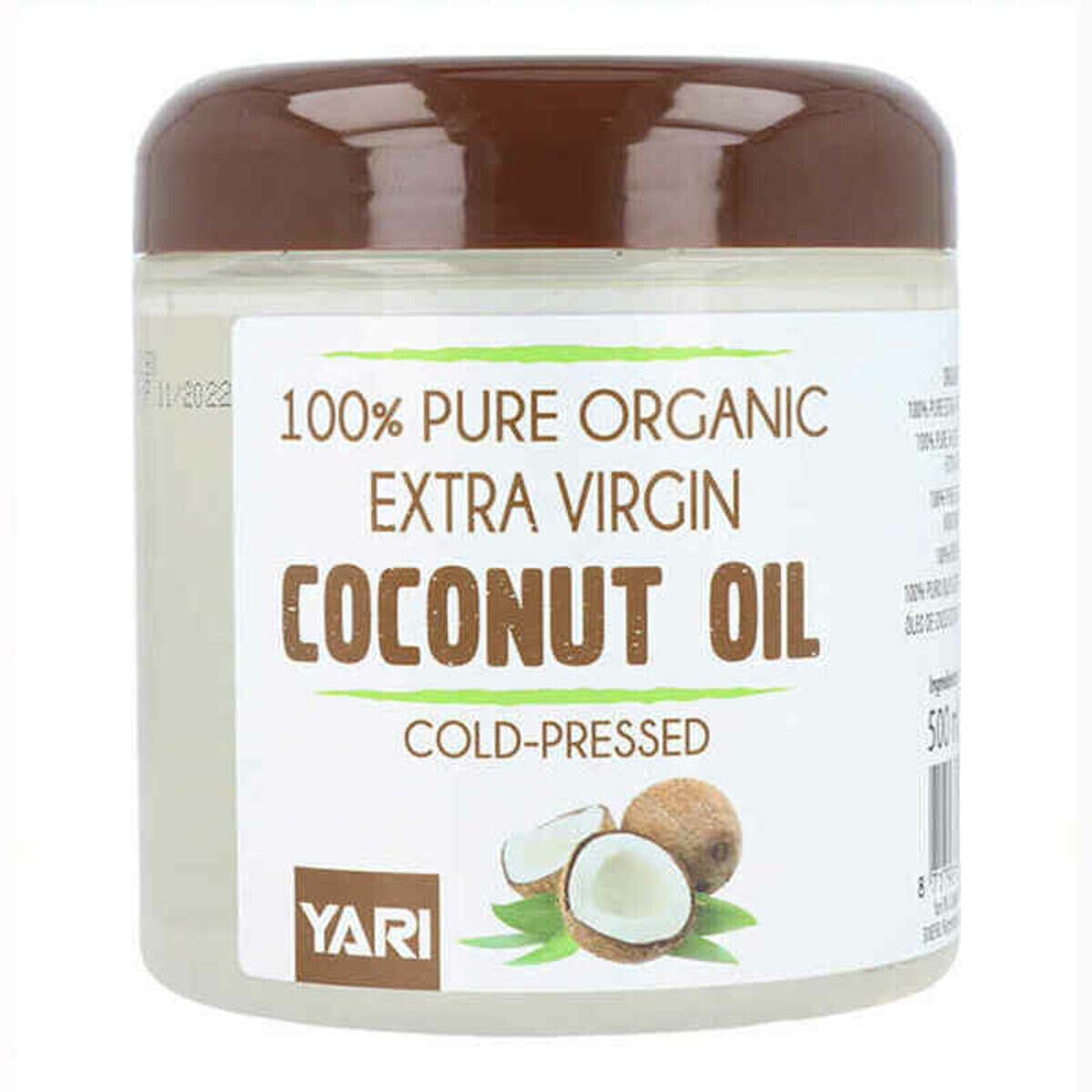 Капиллярное масло Yari Pure Organic Coconut (500 ml)