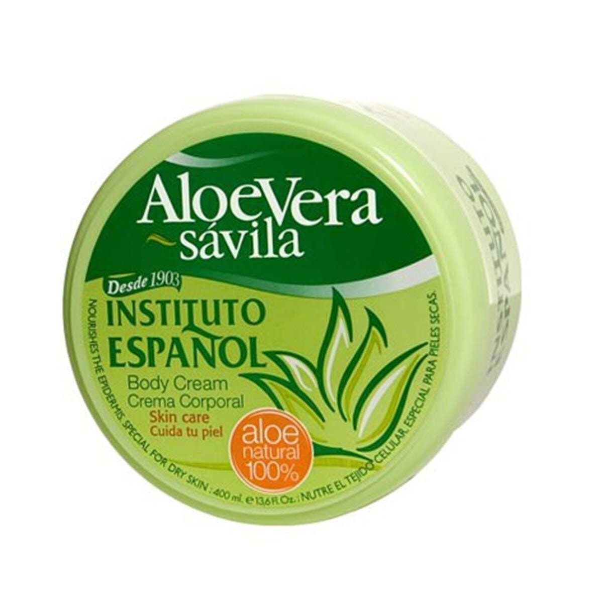 INSTITUTO ESPAÑOL Aloe Vera Body Cream Jar 400ml