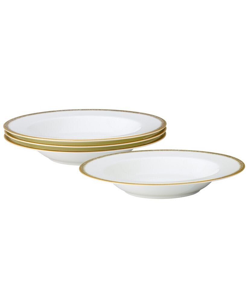 Noritake haku Set of 4 Soup Bowls, Service For 4