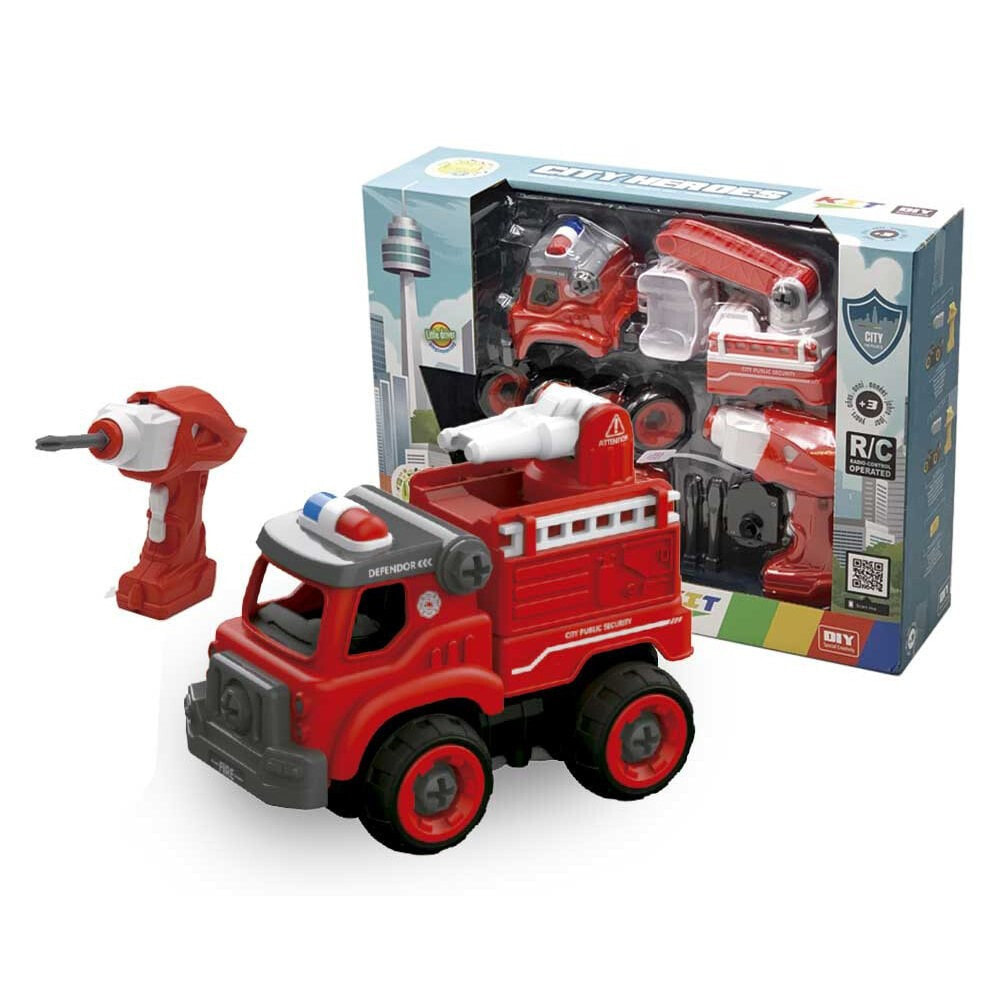 TACHAN Truck Firefighters Sound Electric Mount And Rc