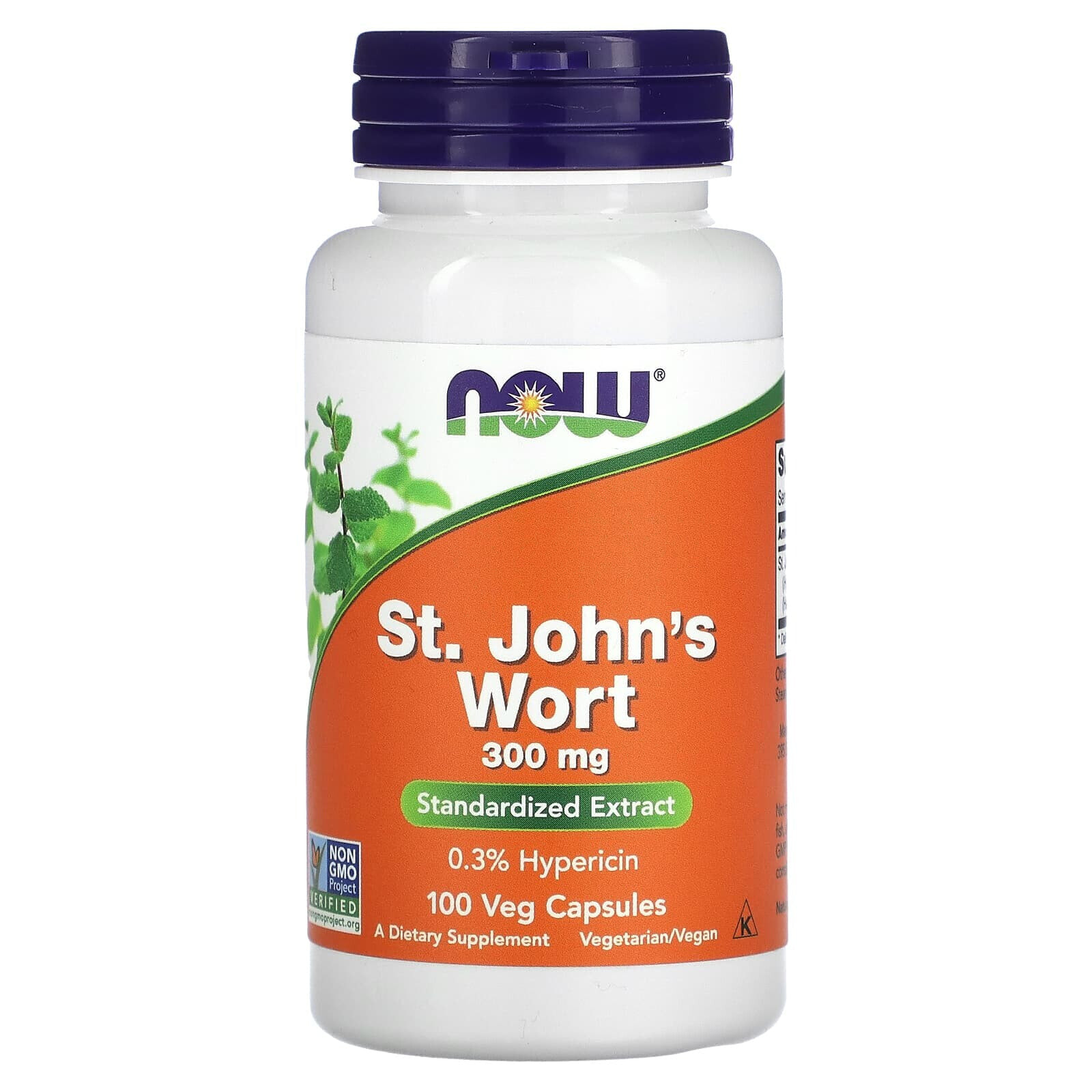 St. John's Wort, 300 mg, 250 Veg Capsules