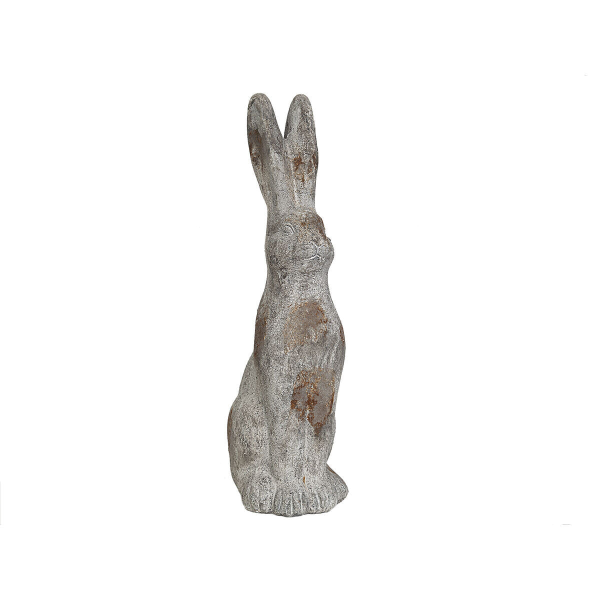 Decorative Figure Romimex Brown Rabbit Rustic 18 x 58 x 18 cm