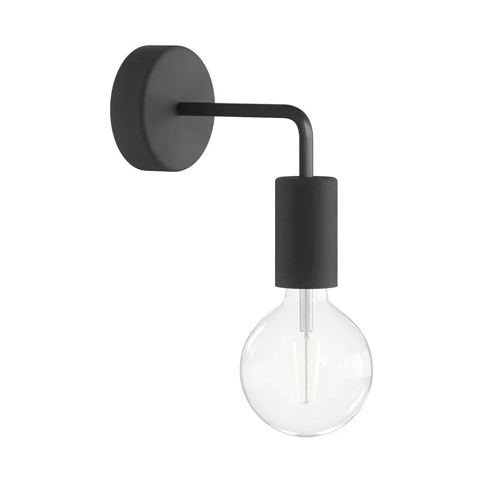 CREATIVE CABLES Fermaluce EIVA ELEGANT L-shaped extension. rosette and IP65 waterproof lamp holder - with bulb