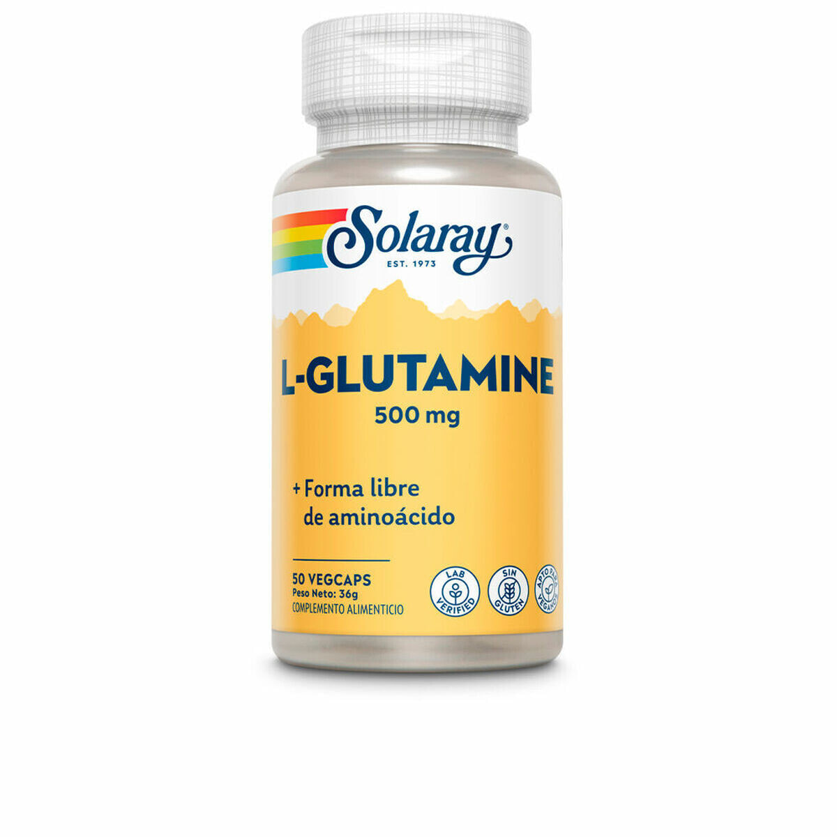 Food Supplement Solaray L-Glutamine 50 Units