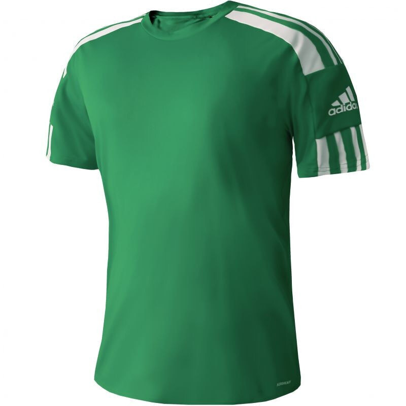 Мужская спортивная футболка зеленая T-shirt adidas Squadra 21 JSY Y Jr GN5743