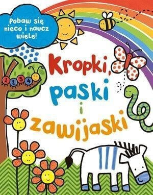 Раскраска для рисования Olesiejuk Kropki, paski i zawijaski