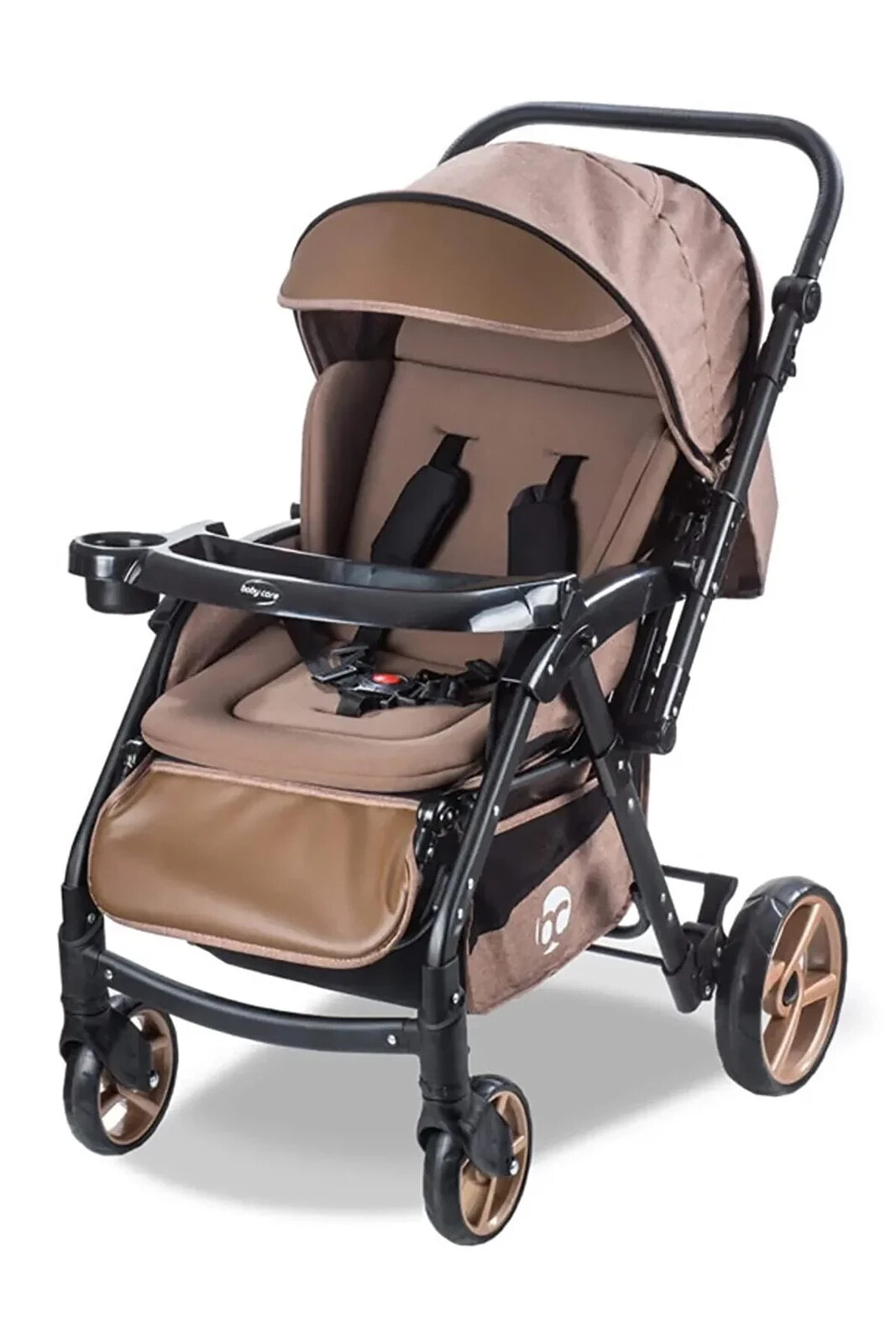 Combo Maxi Pro Çift Yönlü Bebek Arabası Kahverengi