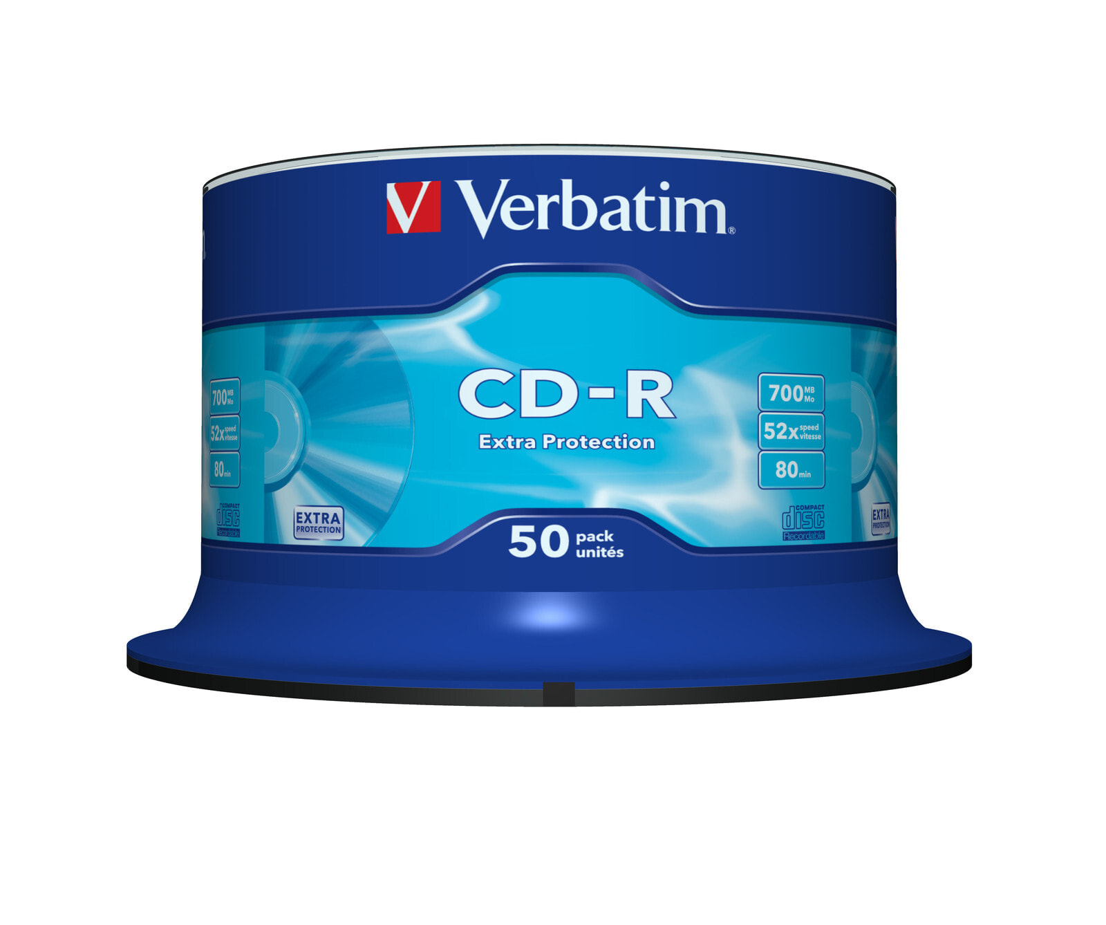 Verbatim CD-R Extra Protection 700 MB 50 шт 43351