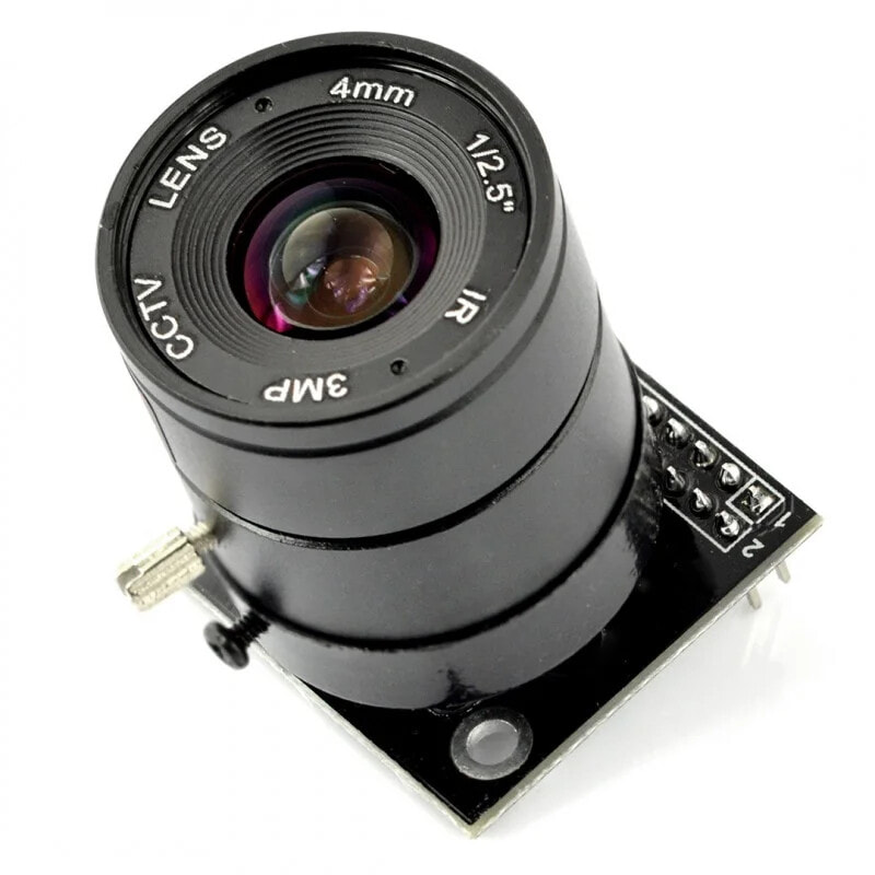 ArduCam OV5642 5MPx camera module + lens HQ CS mount