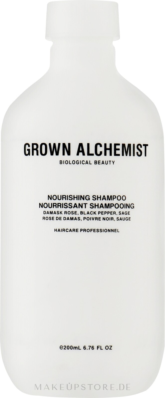 Pflegeshampoo - Grown Alchemist Nourishing Shampoo 0.6 Damask Rose, Black Pepper, Sage