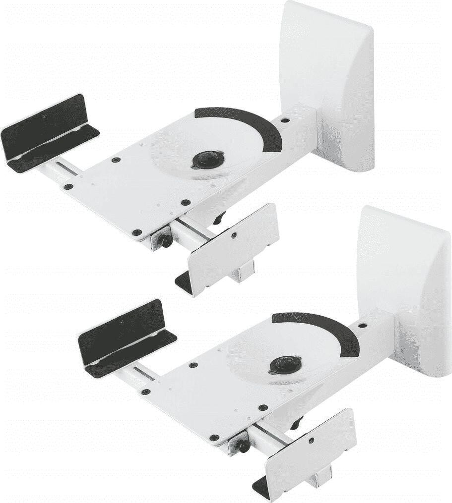 Art Speaker clamps white 2 pcs. (G-04)