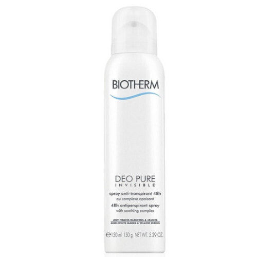 Biotherm Deo Pure Invisible Deodorant Стойкий спрей-антиперспирант без следов 150 мл