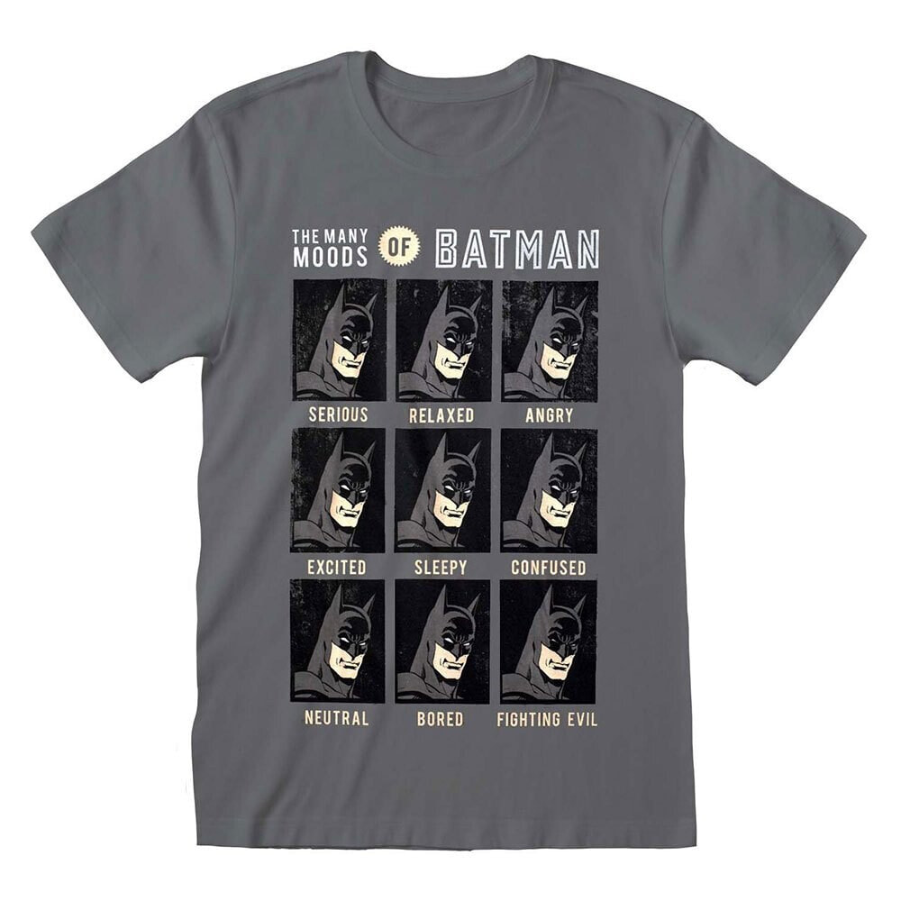 HEROES Official Dc Comics Batman Emotions Of Batman Short Sleeve T-Shirt