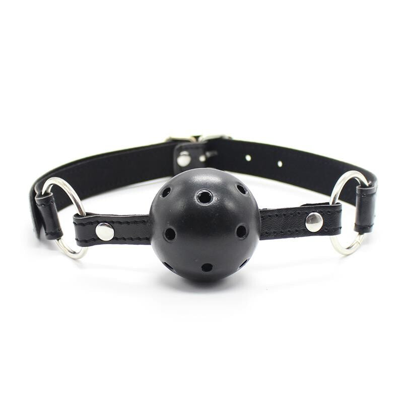 Кляп для БДСМ FETISH ADDICT Breathable Ball Gag 4,5 cm Black
