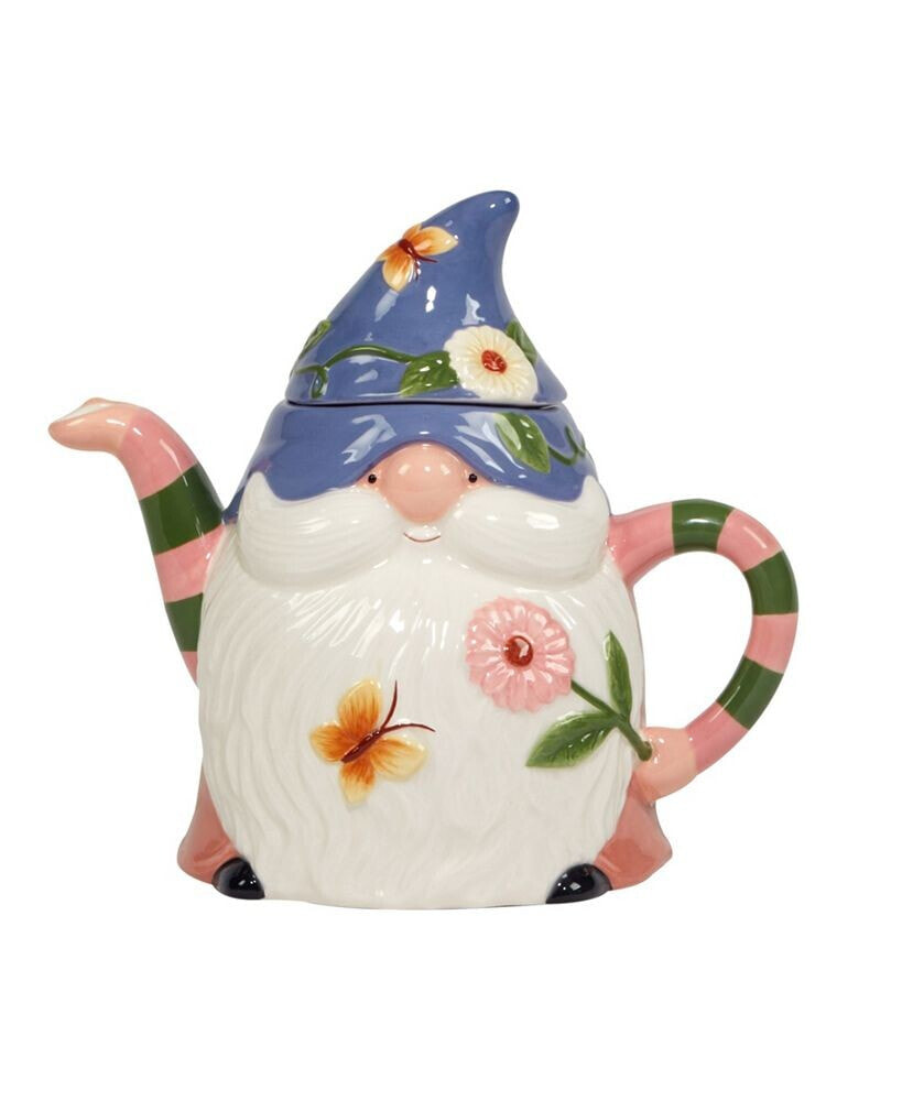 Garden Gnomes 3-D Teapot